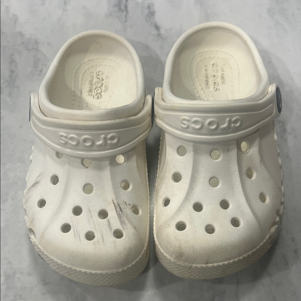 CROCS Kids Clogs - Cream